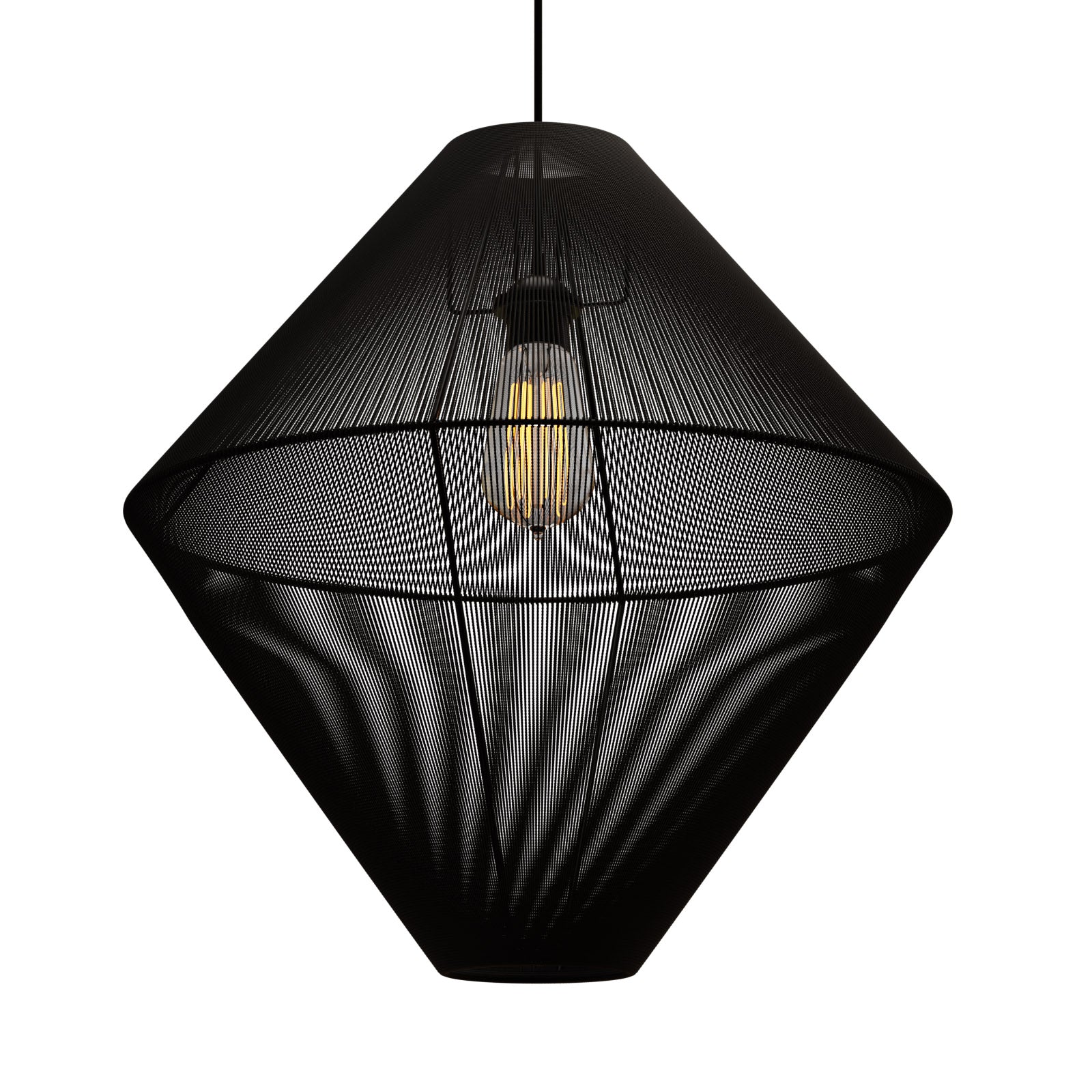 Κρεμαστό Μονόφωτο Φωτιστικό Ε27 Φ50x130