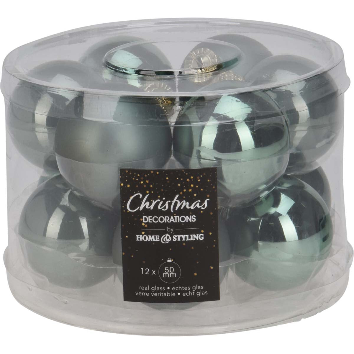 Μπάλα Γυάλινη Μέντα 5εκ S/12