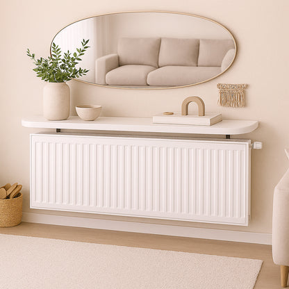 Wall Shelf Miliano White 100x18x15