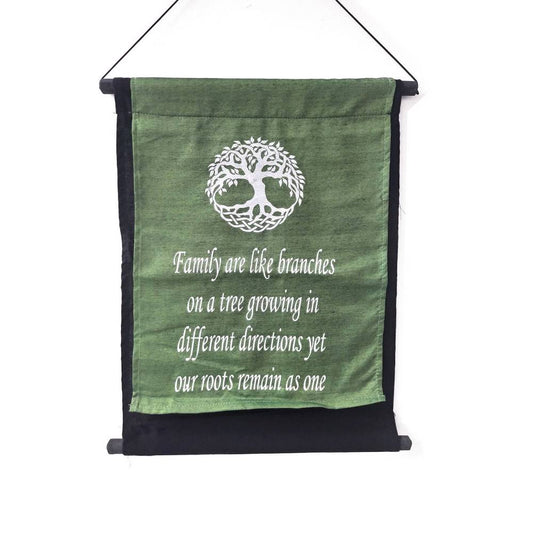 Διακοσμητικό Τοίχου Καδράκι με Όμορφα Χρώματα και Μοντέρνα Σχέδια Πράσινο 38x45εκ