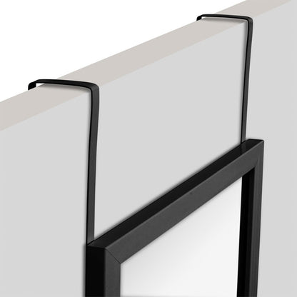 Καθρέπτης Πόρτας PWD-0111 Polyresin-Μαύρο 34x1.7x94