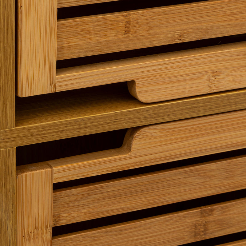 Ντουλάπι-Στήλη Τοίχου Sicela σε Φυσική Απόχρωση 33x28x168