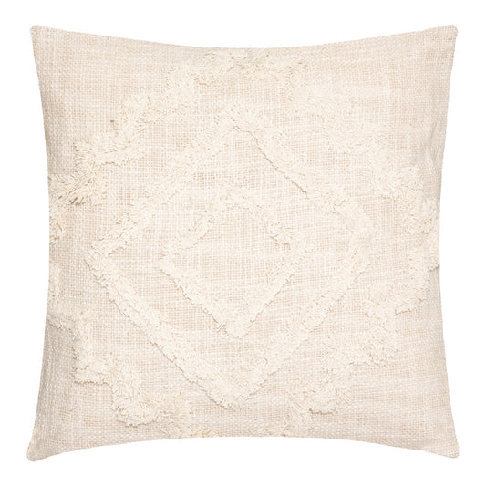 Μαξιλάρι Διακοσμητικό Ferdel Ύφασμα σε Ιβουάρ Απόχρωση 40x40εκ