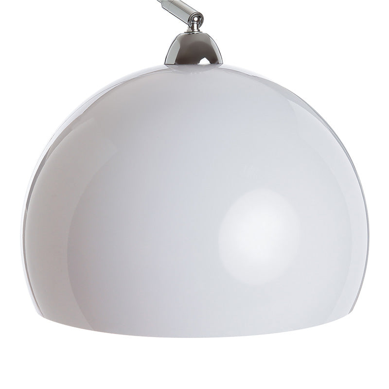 Φωτιστικό Δαπέδου Fenxi Ε27 Μέταλλο σε Λευκή-Ασημί Απόχρωση 105x30x178