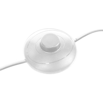 Φωτιστικό Δαπέδου Fenxi Ε27 Μέταλλο σε Λευκή-Ασημί Απόχρωση 105x30x178