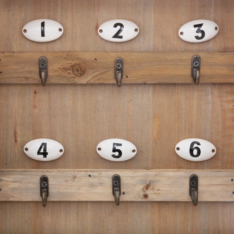 Κλειδοθήκη Τοίχου Keledy Ξύλο Ελάτου σε Φυσική Απόχρωση 26.4x8x38