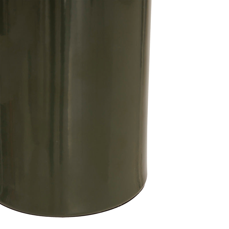 Επιτραπέζιο Φωτιστικό Mushi Μέταλλο σε Χακί Απόχρωση Φ20x24,5