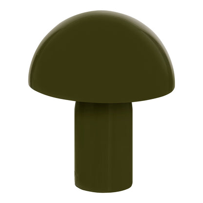 Επιτραπέζιο Φωτιστικό Mushi Μέταλλο σε Χακί Απόχρωση Φ20x24,5