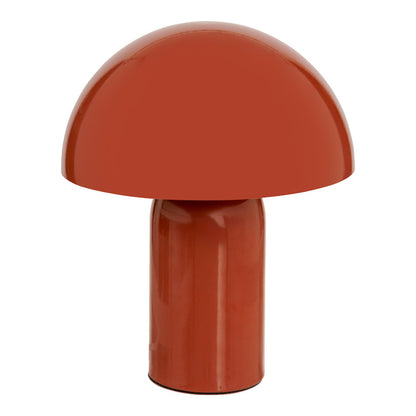 Επιτραπέζιο Φωτιστικό Mushi Μέταλλο σε Terracotta Απόχρωση Φ20x24,5