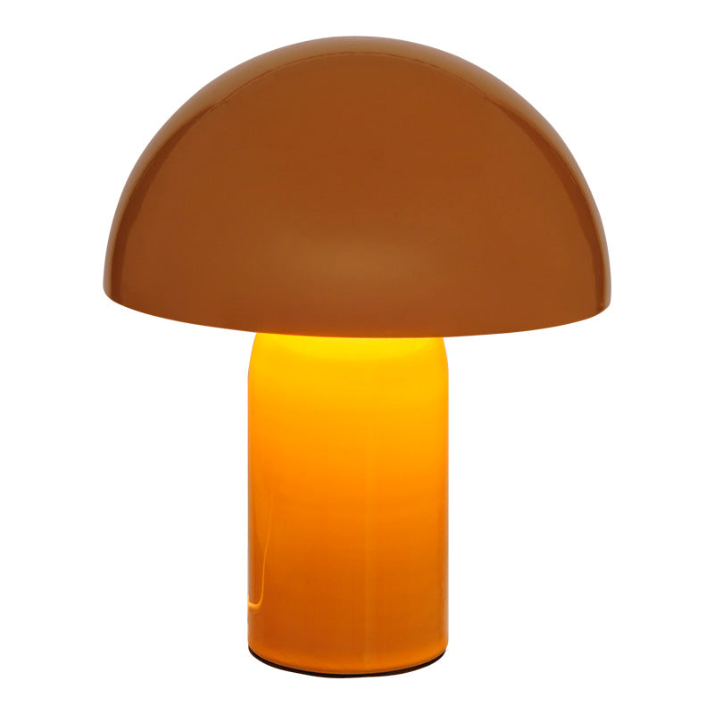 Επιτραπέζιο Φωτιστικό Mushi Μέταλλο σε Κίτρινη Απόχρωση Φ20x24,5