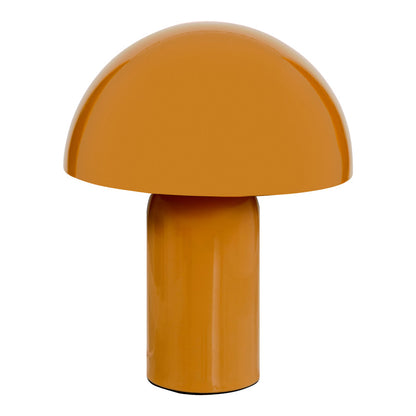 Επιτραπέζιο Φωτιστικό Mushi Μέταλλο σε Κίτρινη Απόχρωση Φ20x24,5