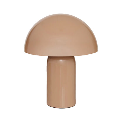 Επιτραπέζιο Φωτιστικό Mushi Μέταλλο Μπεζ Φ20x24,5