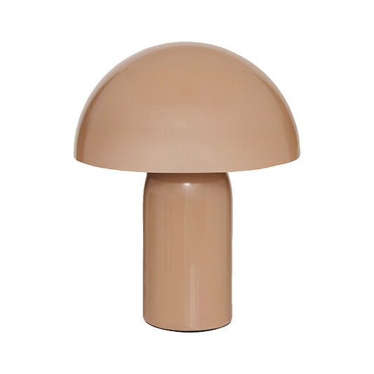 Επιτραπέζιο Φωτιστικό Mushi Μέταλλο Μπεζ Φ20x24,5