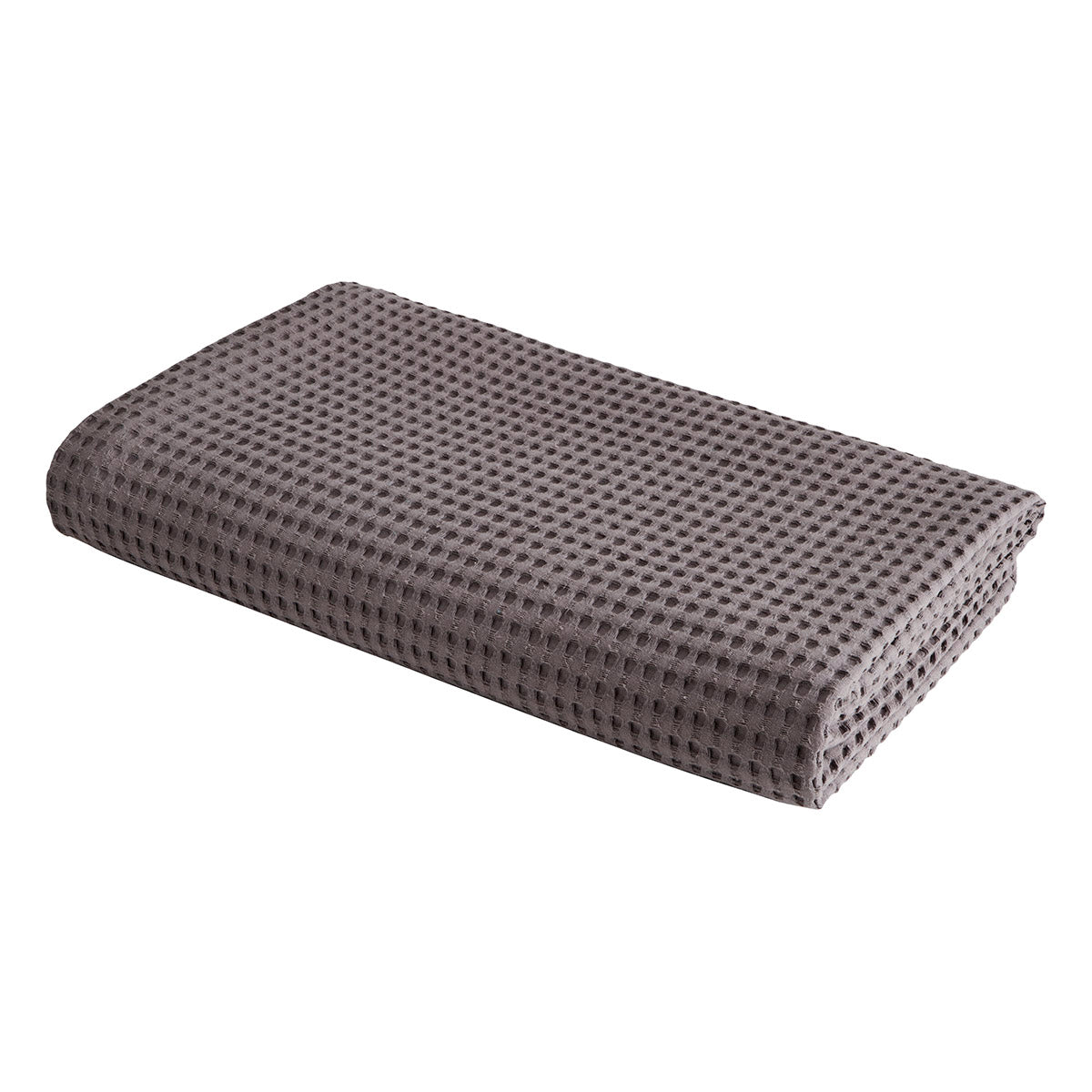 Πικέ Μονή Waffle Art 1990 170x240εκ Ανθρακίτης