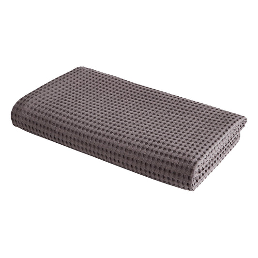 Πικέ Μονή Waffle Art 1990 170x240εκ Ανθρακίτης