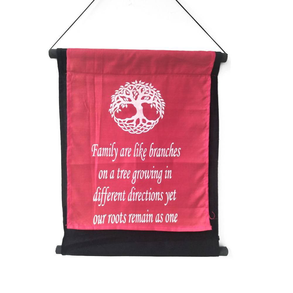 Διακοσμητικό Τοίχου Καδράκι με Όμορφα Χρώματα και Μοντέρνα Σχέδια Κόκκινο 38x45εκ