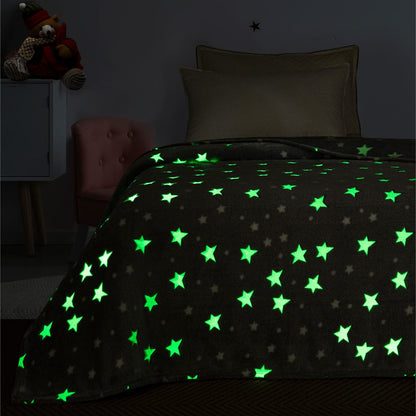 Κουβέρτα Υπέρδιπλη Φωσφορίζουσα Flash Art 1991 220x240εκ Γκρι