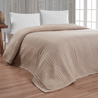 Πικέ Μονή Division Αrt 1995 Μπεζ 170x240εκ