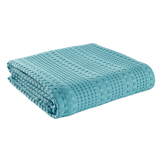 Πικέ Μονή Division Αrt 1995 Τυρκουάζ 170x240εκ