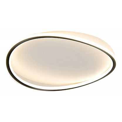 Black LED Ceiling Light 3CCT Dimmable by Remote Control 42W 3800lm