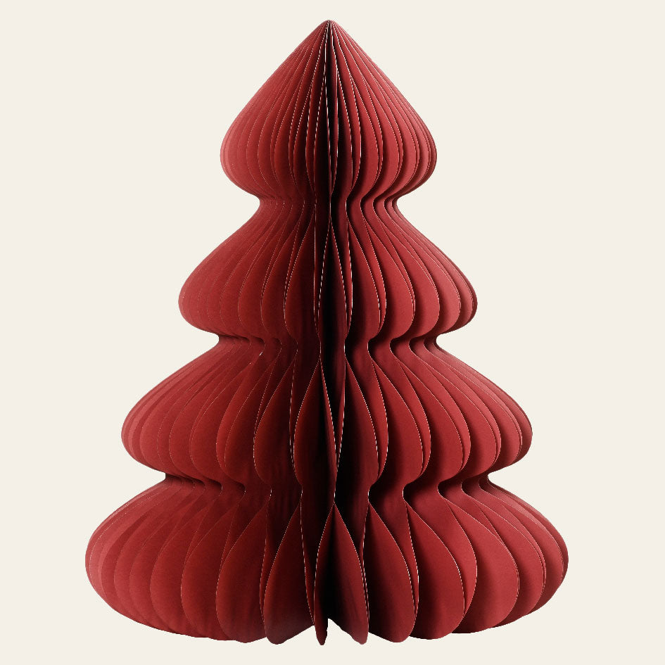 Χάρτινο Δέντρο Μπορντό 48x48x60