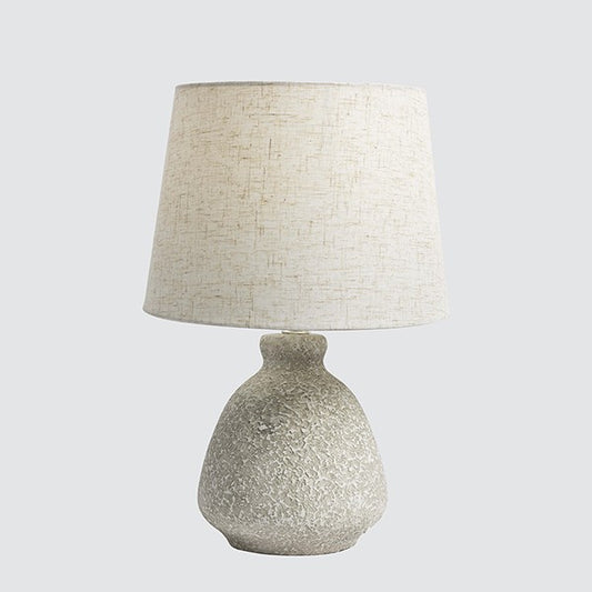 ΕΠΙΤΡΑΠΕΖΙΟ ΦΩΤΙΣΤΙΚΟ ΚΕΡΑΜΙΚΟ ΑΝΟΙΧΤΟ ΓΚΡΙ - ΛΕΥΚΟ 26x26x38