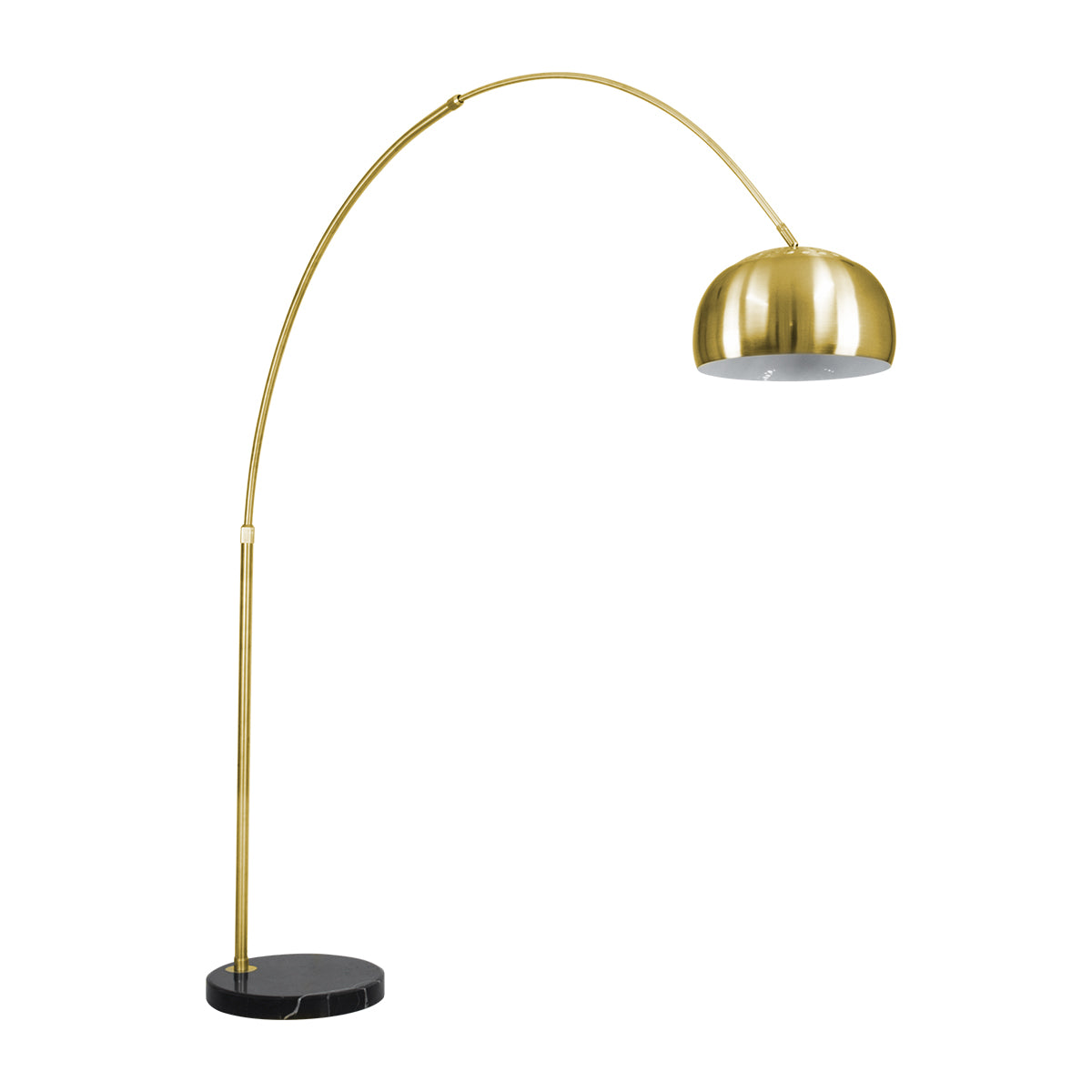 PRAGUE 00992 Μοντέρνο Επιδαπέδιο Φωτιστικό με Ντουί 1 x E27 AC 220-240V IP20 - Χρυσό Βούρτσας - Μ210 x Π45 x Υ220