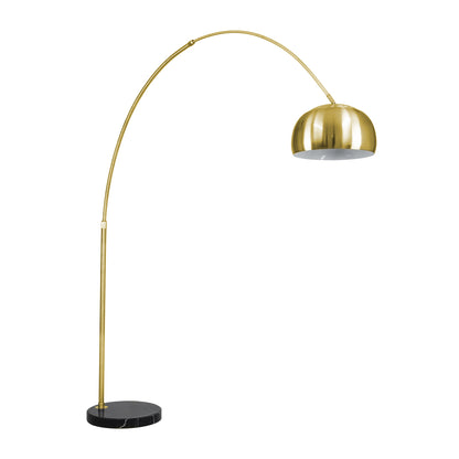 PRAGUE 00992 Μοντέρνο Επιδαπέδιο Φωτιστικό με Ντουί 1 x E27 AC 220-240V IP20 - Χρυσό Βούρτσας - Μ210 x Π45 x Υ220