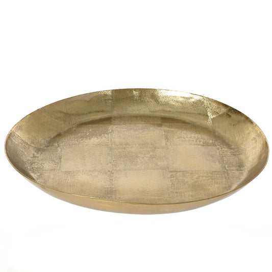 Μεταλλικός Χρυσός Δίσκος 30x30x3