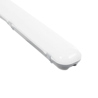 PARKING 61702 LED Γραμμικό Βιομηχανικό Φωτιστικό Tri-Proof 120cm 48W 5760lm 120° AC 220-240V Αδιάβροχο IP67 - 2.4G Smart Group Control System with Microwave Sensor - Μ120 x Π10,5 x Υ8cm - 5000K