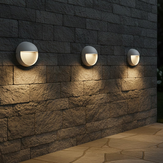 STEPART KLV-101-0097 Φωτιστικό Σκαλοπατιού / Διαδρόμου LED 3W 375lm 45° AC 220-240V Αδιάβροχο IP65 Θερμό Λευκό 2700K - Lumileds SMD Chip & TÜV SÜD Driver - Λευκό Ματ - Μ16 x Π8 x Υ16