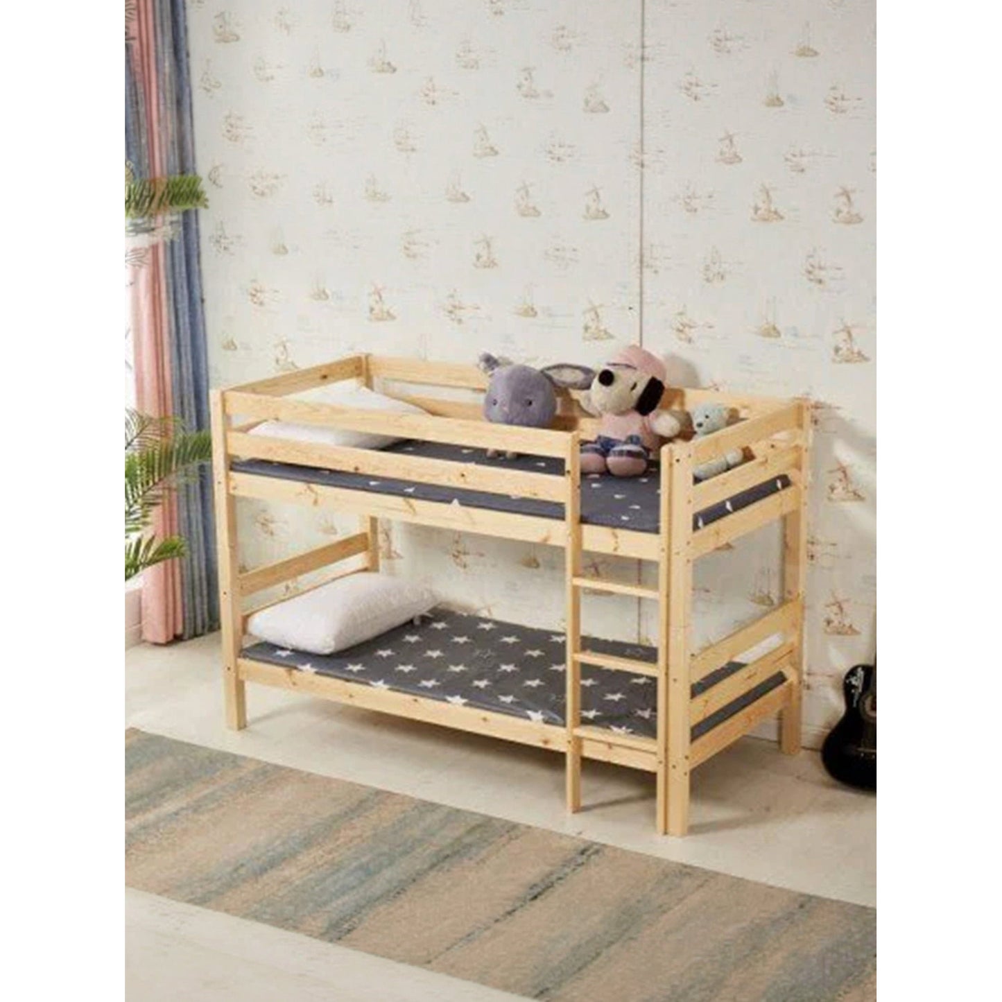 Bunk bed Benedict Natural 103x208x140