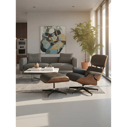 Lounge Armchair Black 82x92x82