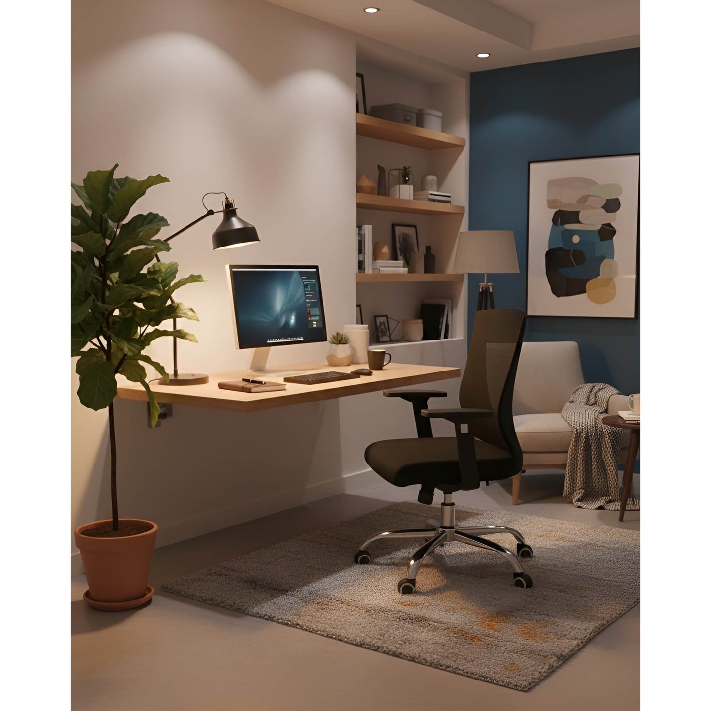 Office Chair Azrath 61.5x64.5x87