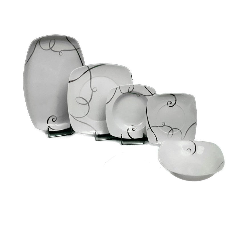 Σερβίτσιο Φαγητού Πορσελάνης 20 Τεμαχίων