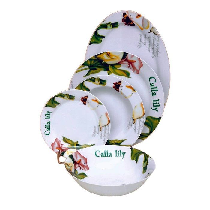 Σερβίτσιο Φαγητού Πορσελάνης 20 Τεμαχίων