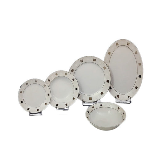 Σερβίτσιο Φαγητού Πορσελάνης 20 Τεμαχίων