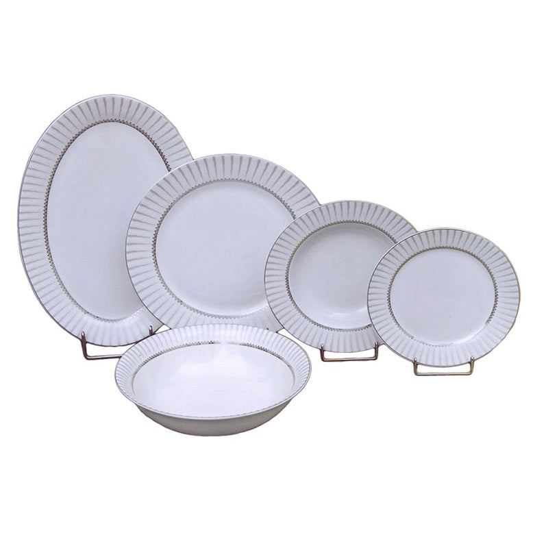 Σερβίτσιο Φαγητού Πορσελάνης 20 Τεμαχίων