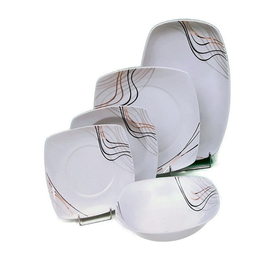 Σερβίτσιο Φαγητού Πορσελάνης 20 Τεμαχίων