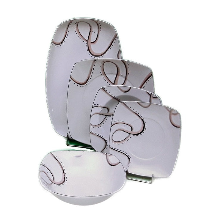 Σερβίτσιο Φαγητού Πορσελάνης 20 Τεμαχίων