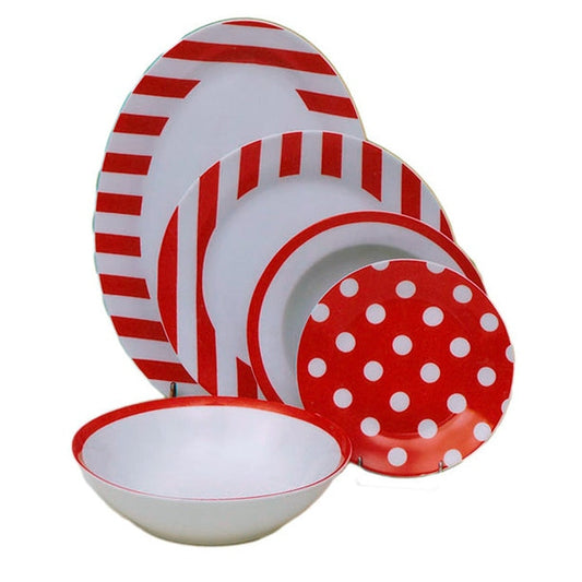 Σερβίτσιο Φαγητού Πορσελάνης 20 Τεμαχίων