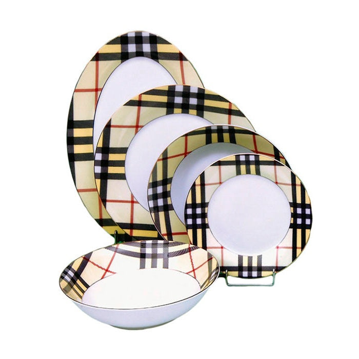 Σερβίτσιο Φαγητού Πορσελάνης 20 Τεμαχίων