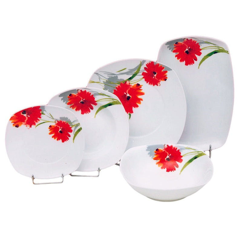 Σερβίτσιο Φαγητού Πορσελάνης 20 Τεμαχίων