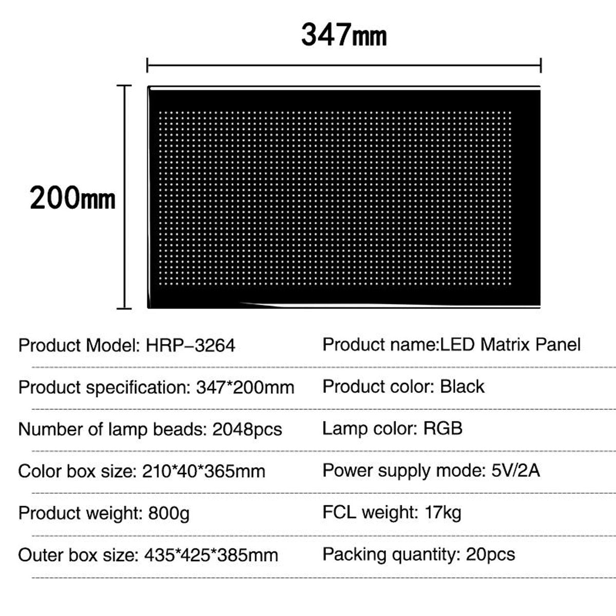 MATRIX GLB-106-0007 Κυλιόμενη Ψηφιακή Επιγραφή / Κορνίζα P4.5 64x32 Pixel LED 10W AC 220-240V Αδιάβροχο IP65 Πολύχρωμο RGB - Bluetooth Control μέσω iPIXEL APP - Μ34.5 x Π0.4 x Υ20