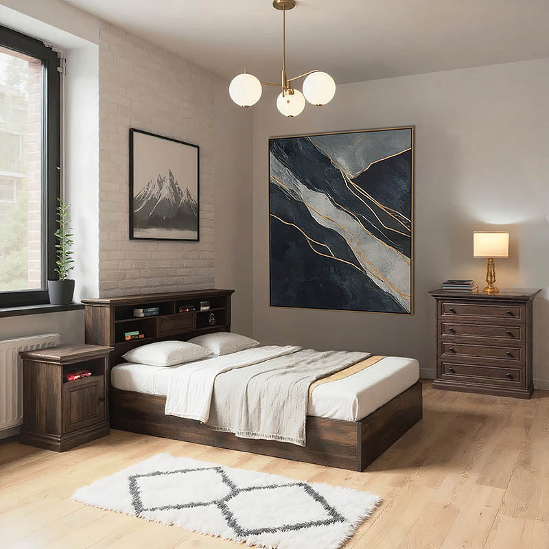 Σετ Κρεβατοκάμαρας Mozart 3 Τμχ 160x200εκ