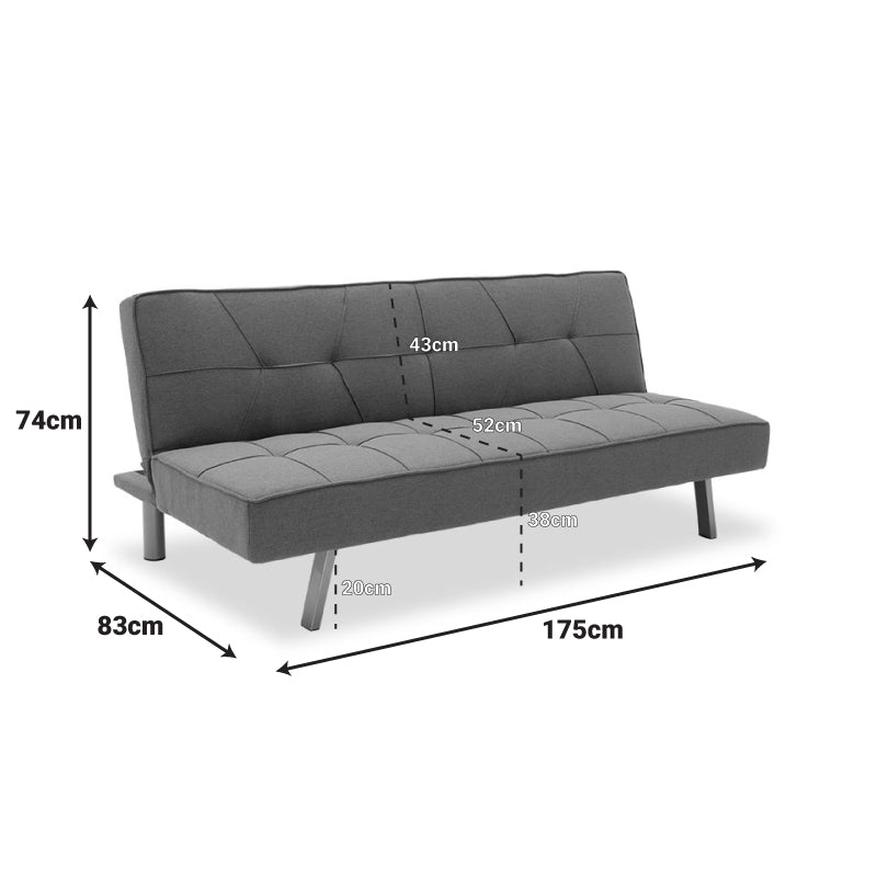 Student Boho Living Room Furniture Pack 3 Pcs Set