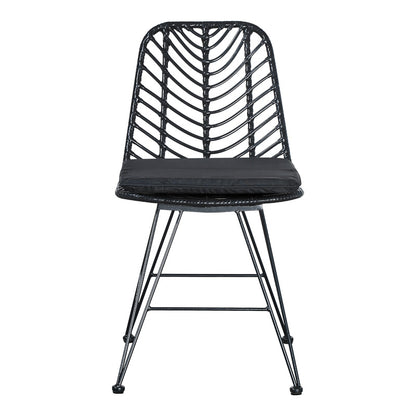 Τραπεζαρία Kliton-Naoki Σετ 5 Τεμ Ανθρακί Αλουμίνιο και Μέταλλο σε Μαύρη Απόχρωση 80x80x74