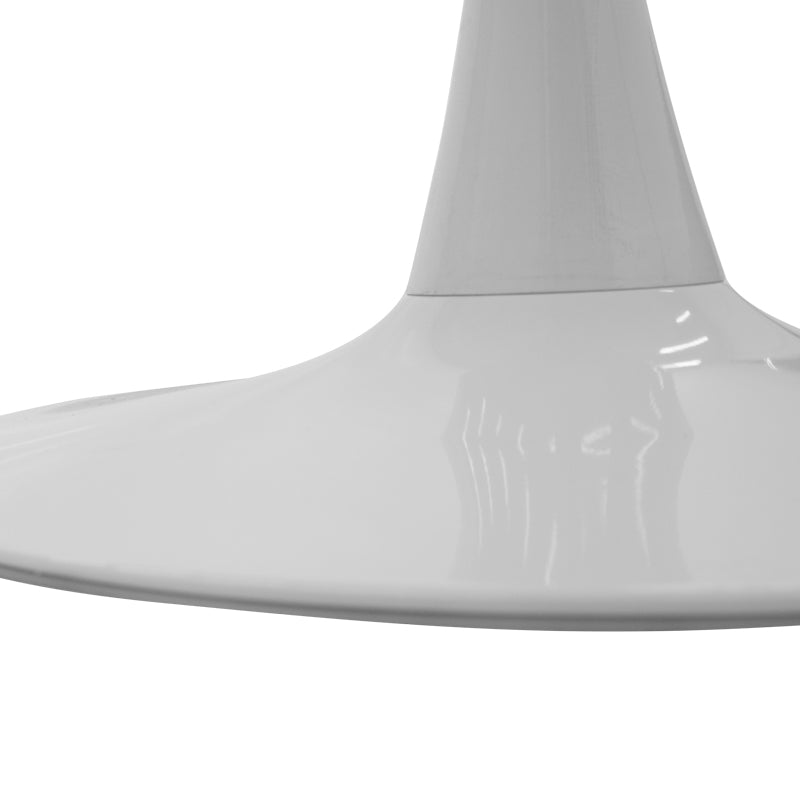 Τραπεζαρία Julita-Balou Σετ 5 Τεμ PP-MDF Λευκό Φ100x73