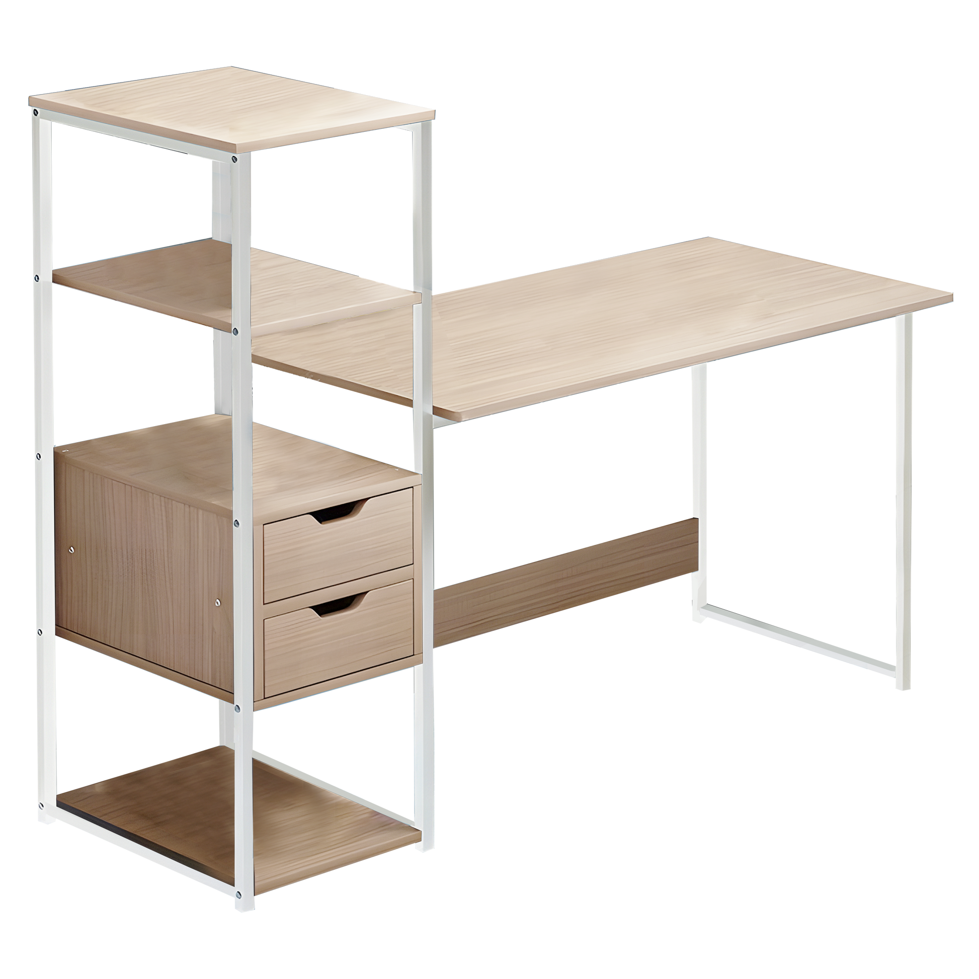 Φοιτητικό Πακέτο Επίπλων Γραφείου Joeza Σετ 2 Τεμ