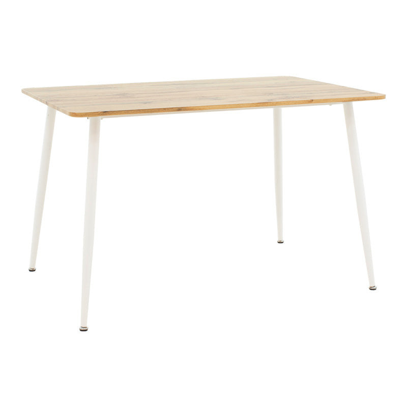 Τραπεζαρία Cuba-Parker Σετ 5 Τεμ Sonoma-Λευκό 120x80x75